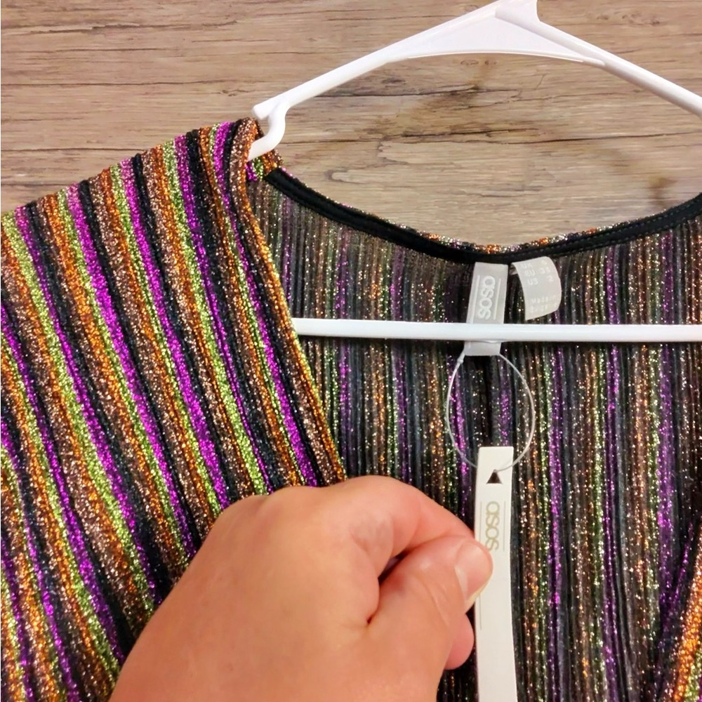 ASOS Multicolor Striped Crop Top - Picture 12 of 12